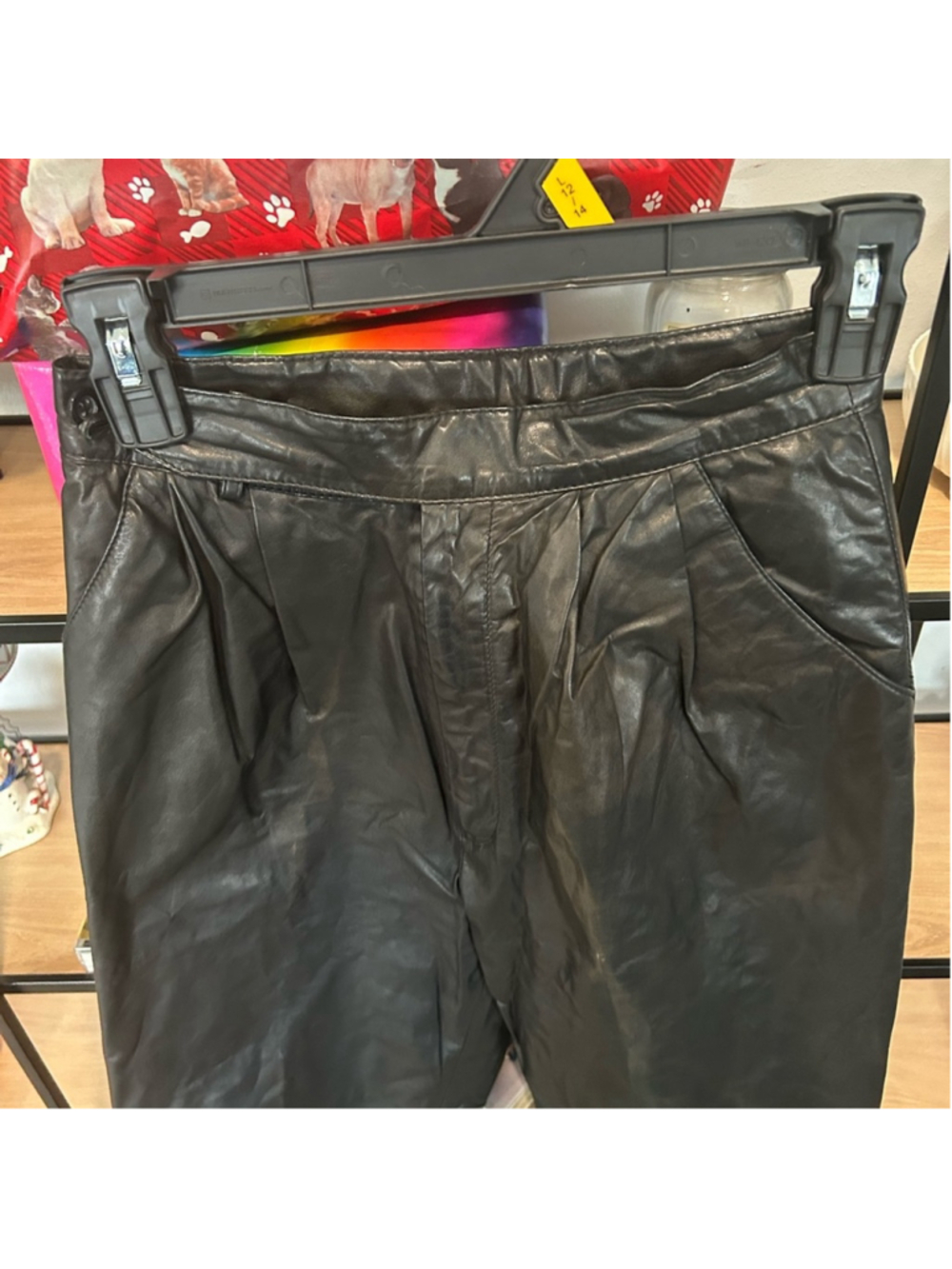 Genuine Leather Pants - Picture 2 of 5